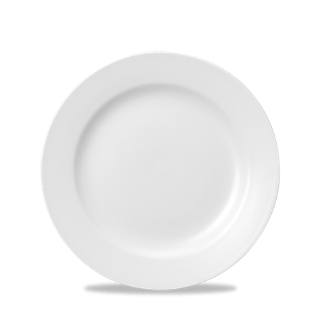 White Classic Plate 8"